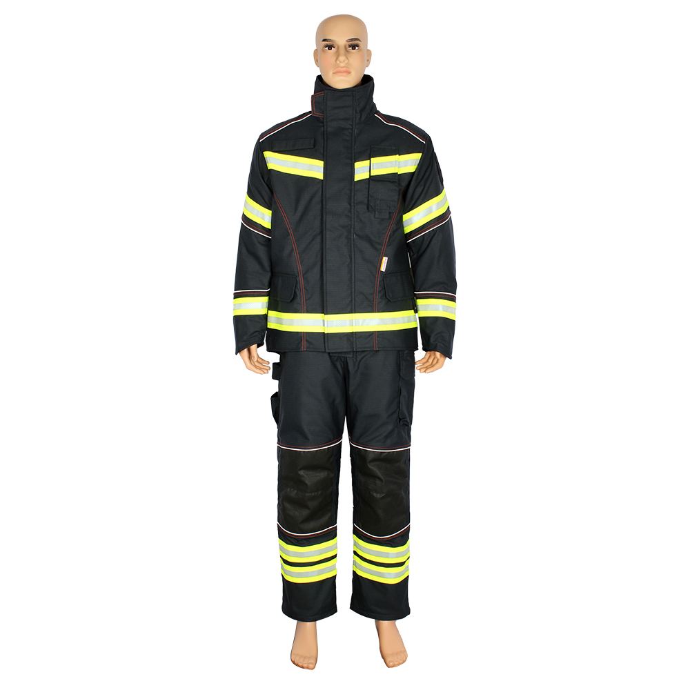  Moderate extensibility fireman fire proof suit for fire fighting equipment